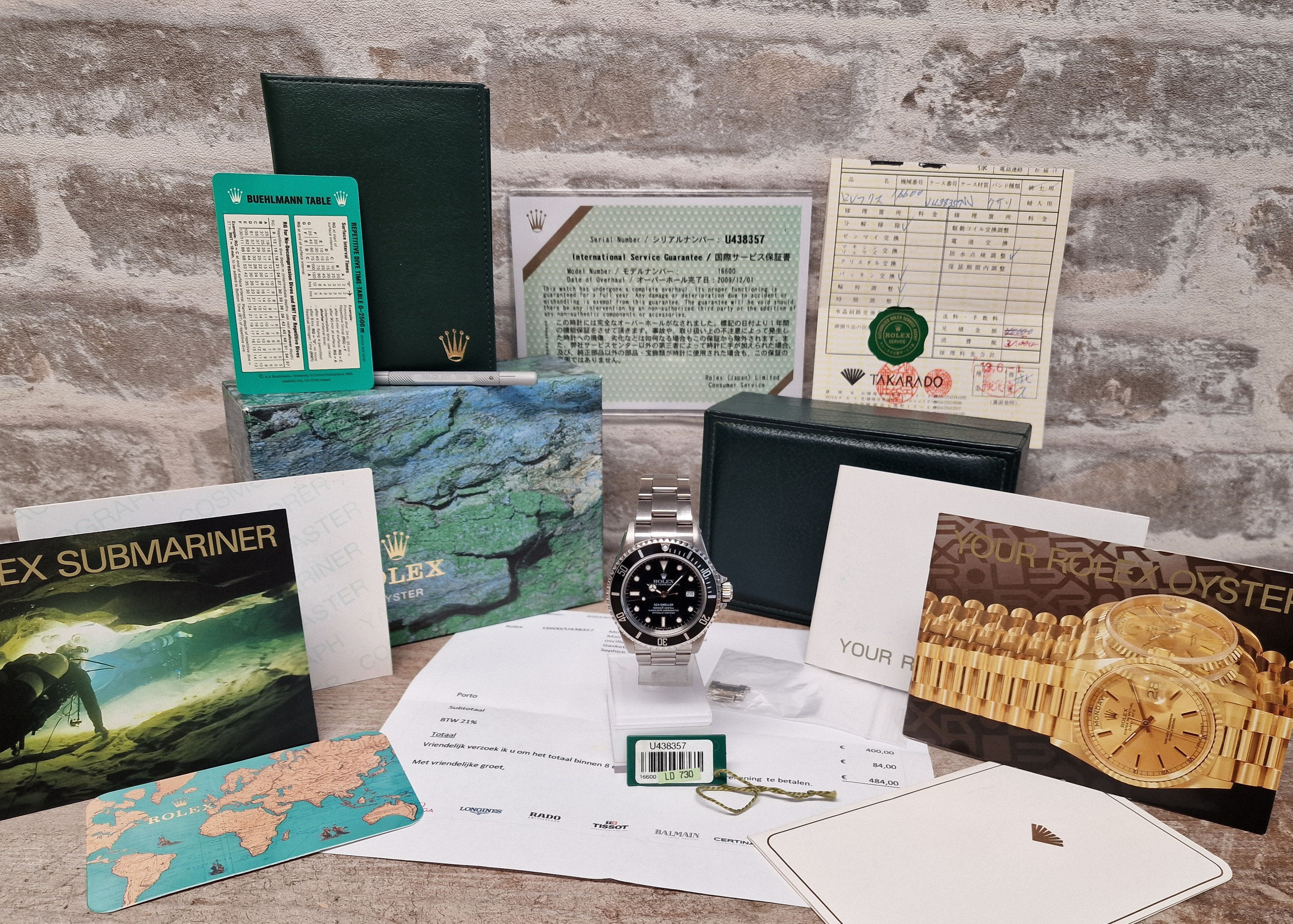 Rolex Sea-Dweller 16600 - Sold