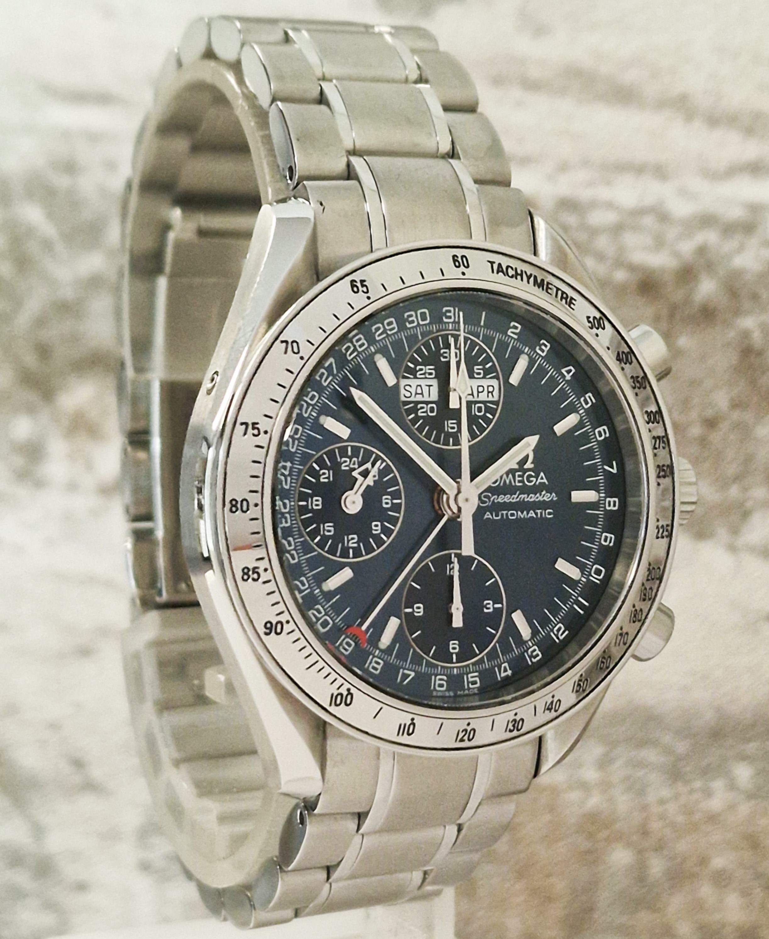 Omega Speedmaster Triple Date Full Set Omega Speedmaster Triple Date Full Set