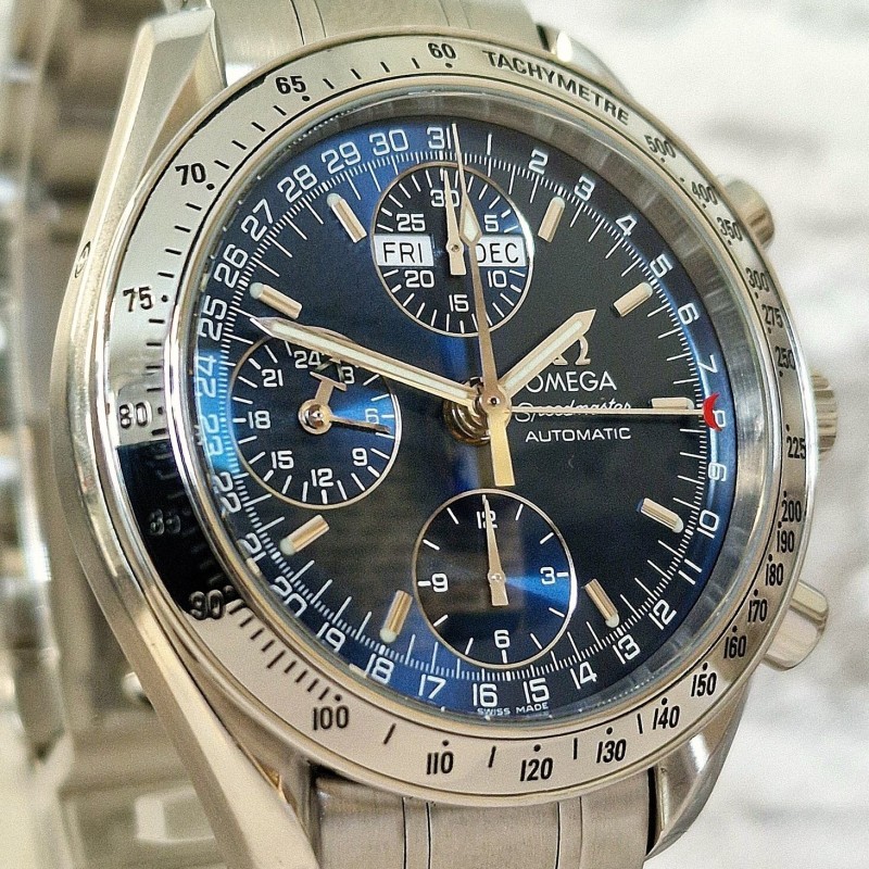 Omega Speedmaster Triple Date Full Set Omega Speedmaster Triple Date Full Set