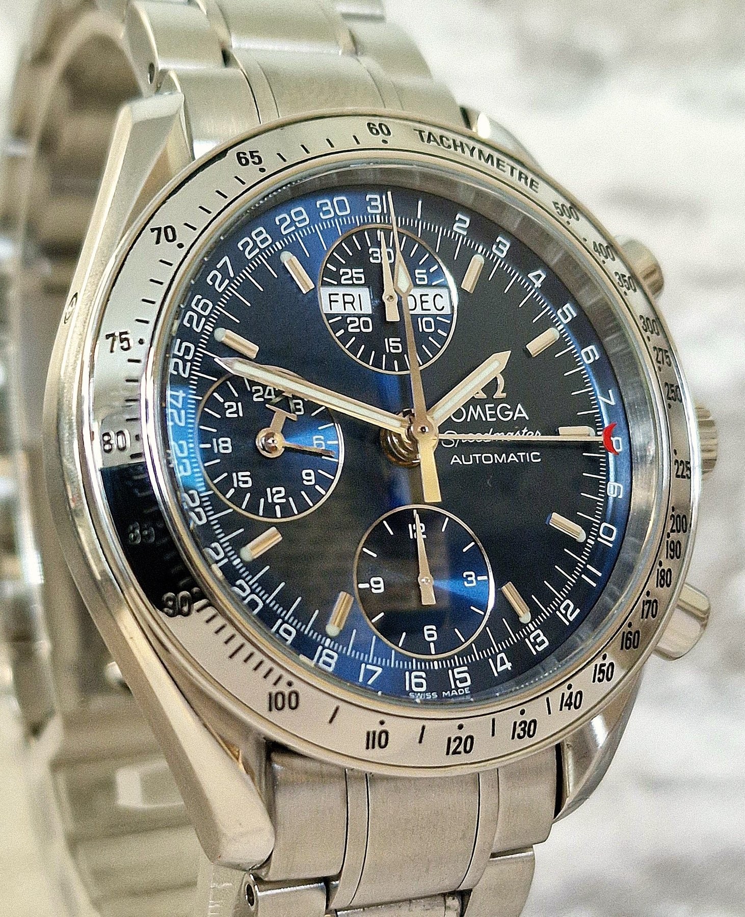 Omega Speedmaster Triple Date Full Set Omega Speedmaster Triple Date Full Set