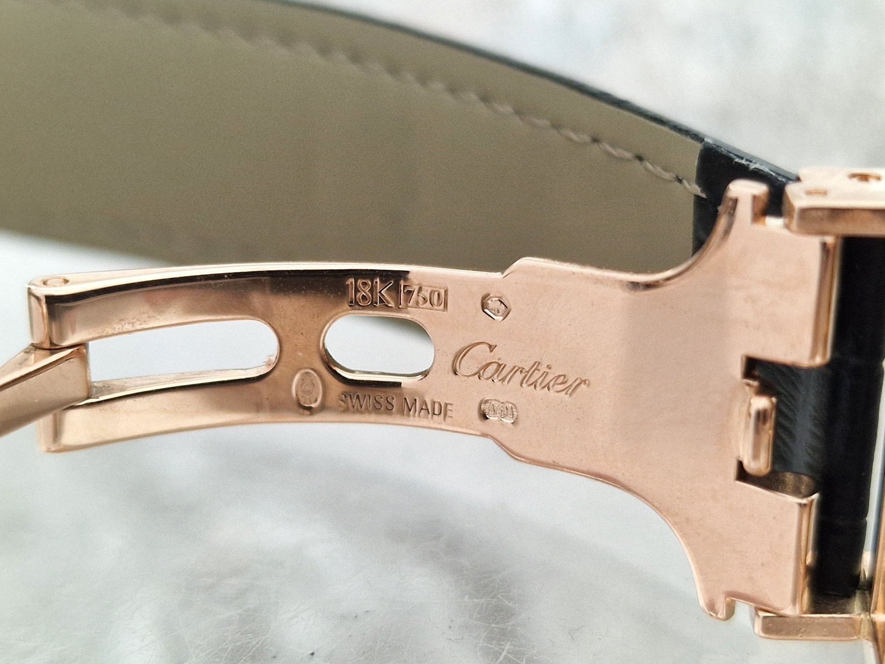 Cartier 18k Santos Dumont Cartier 18k Santos Dumont