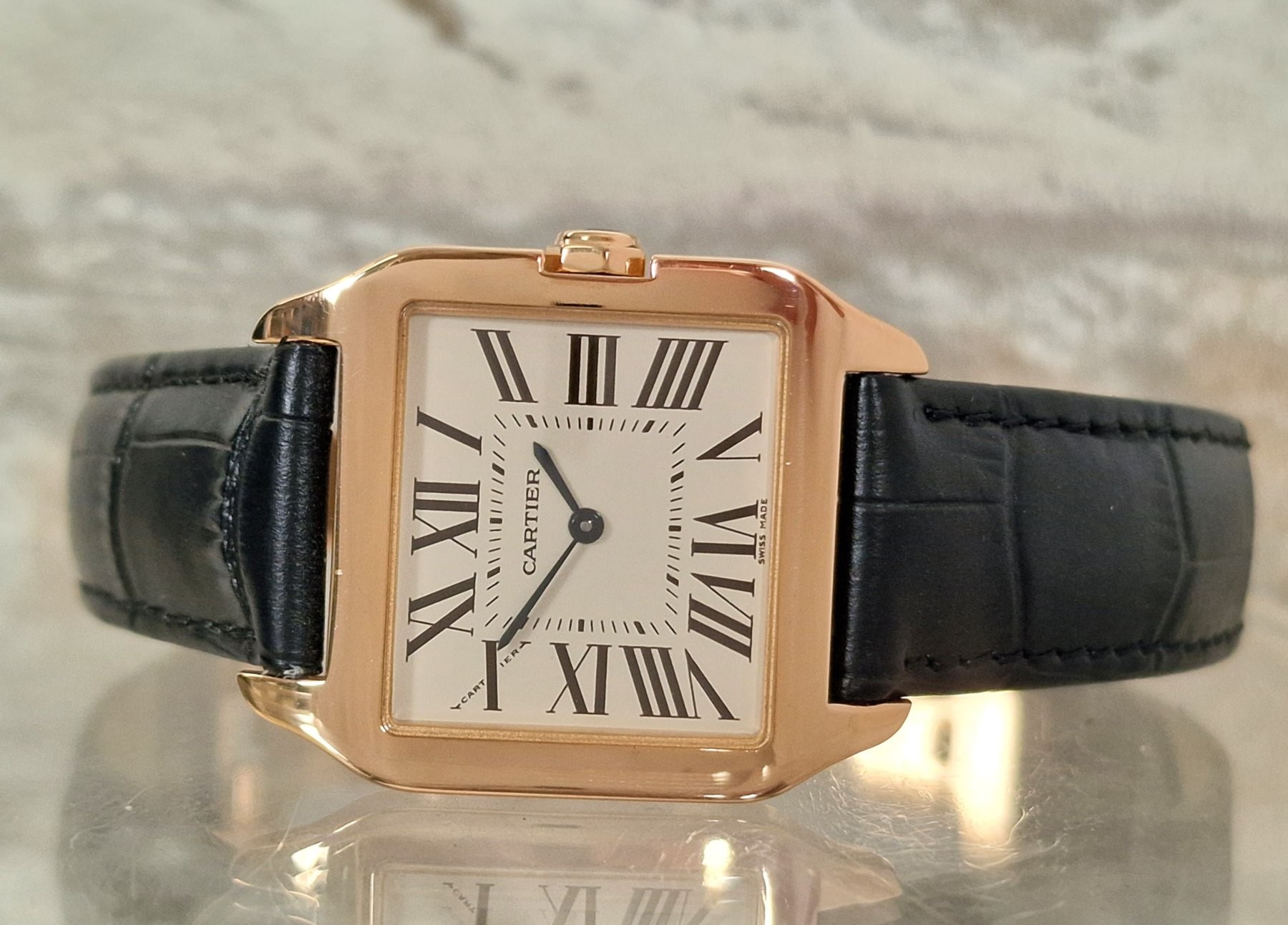 Cartier 18k Santos Dumont Cartier 18k Santos Dumont