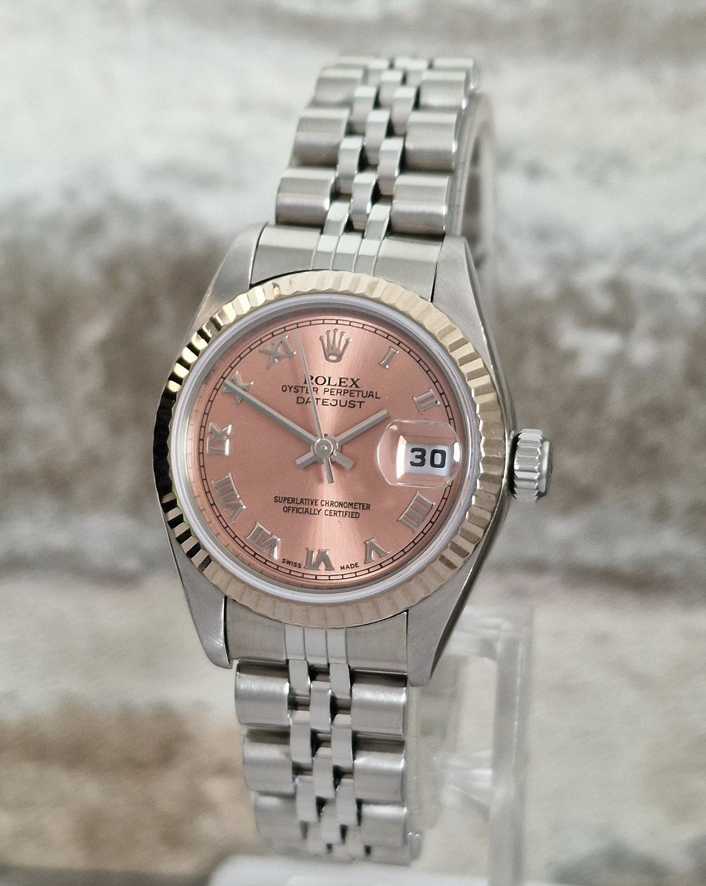 Rolex Oyster Perpetual Datejust Pink - Full set