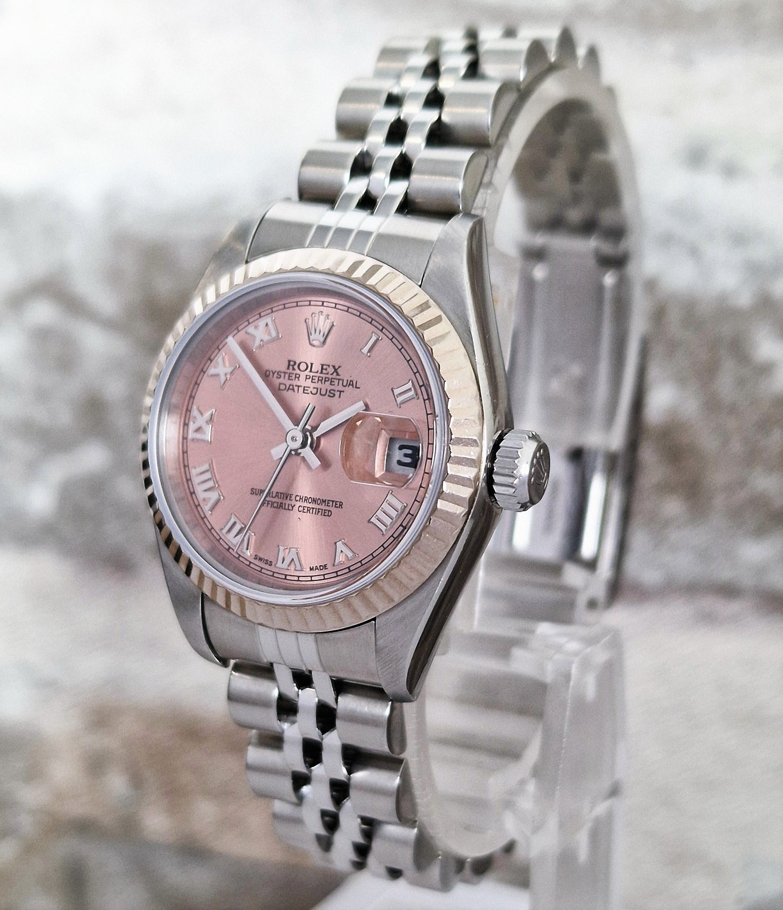 Rolex Oyster Perpetual Datejust Pink - Full set