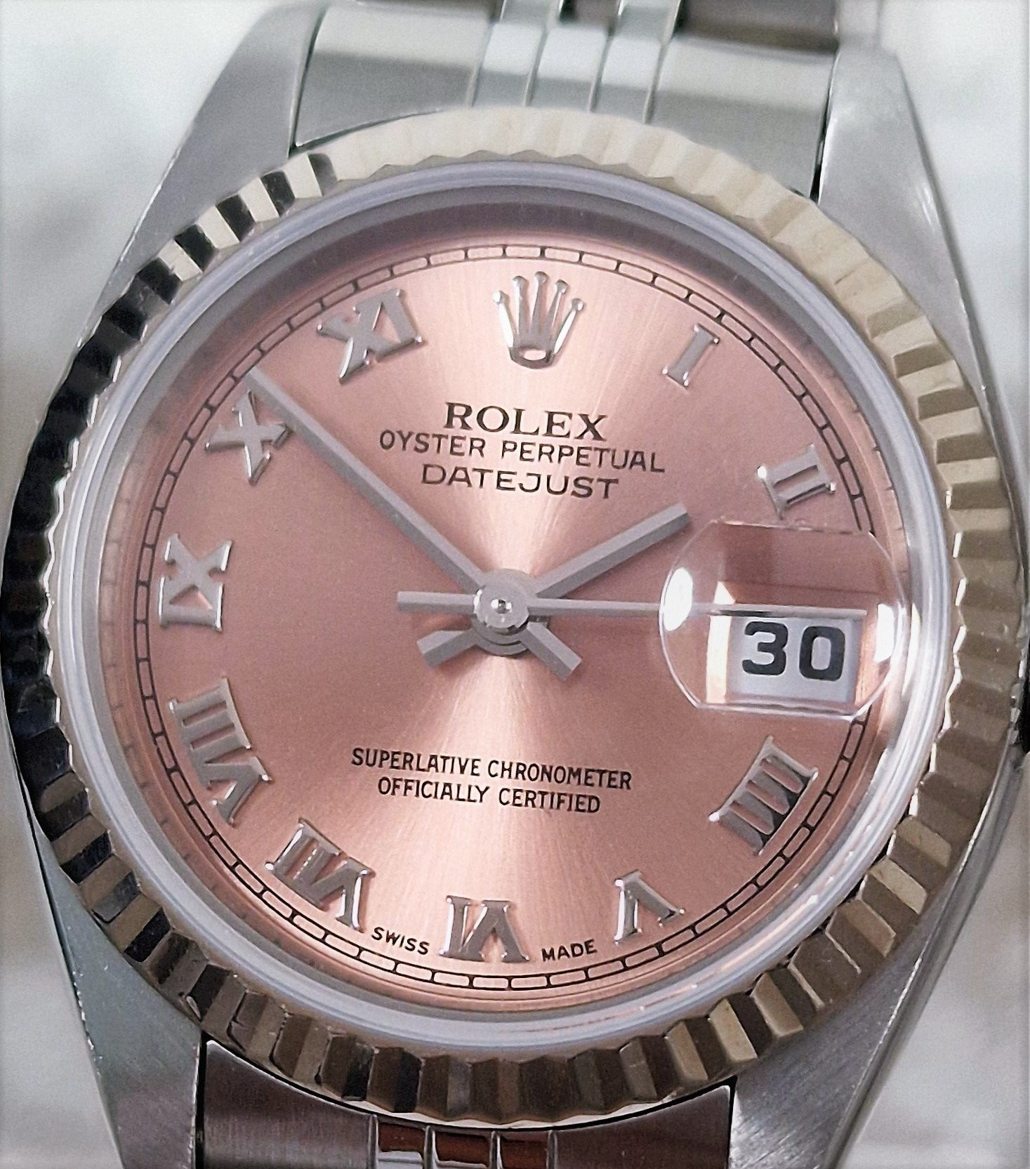 Rolex Oyster Perpetual Datejust Pink - Full set