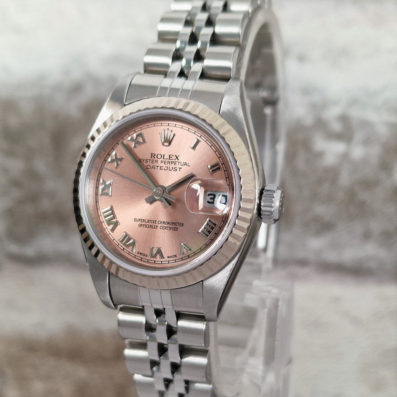 Rolex Oyster Perpetual Datejust Pink Ladies - Full set