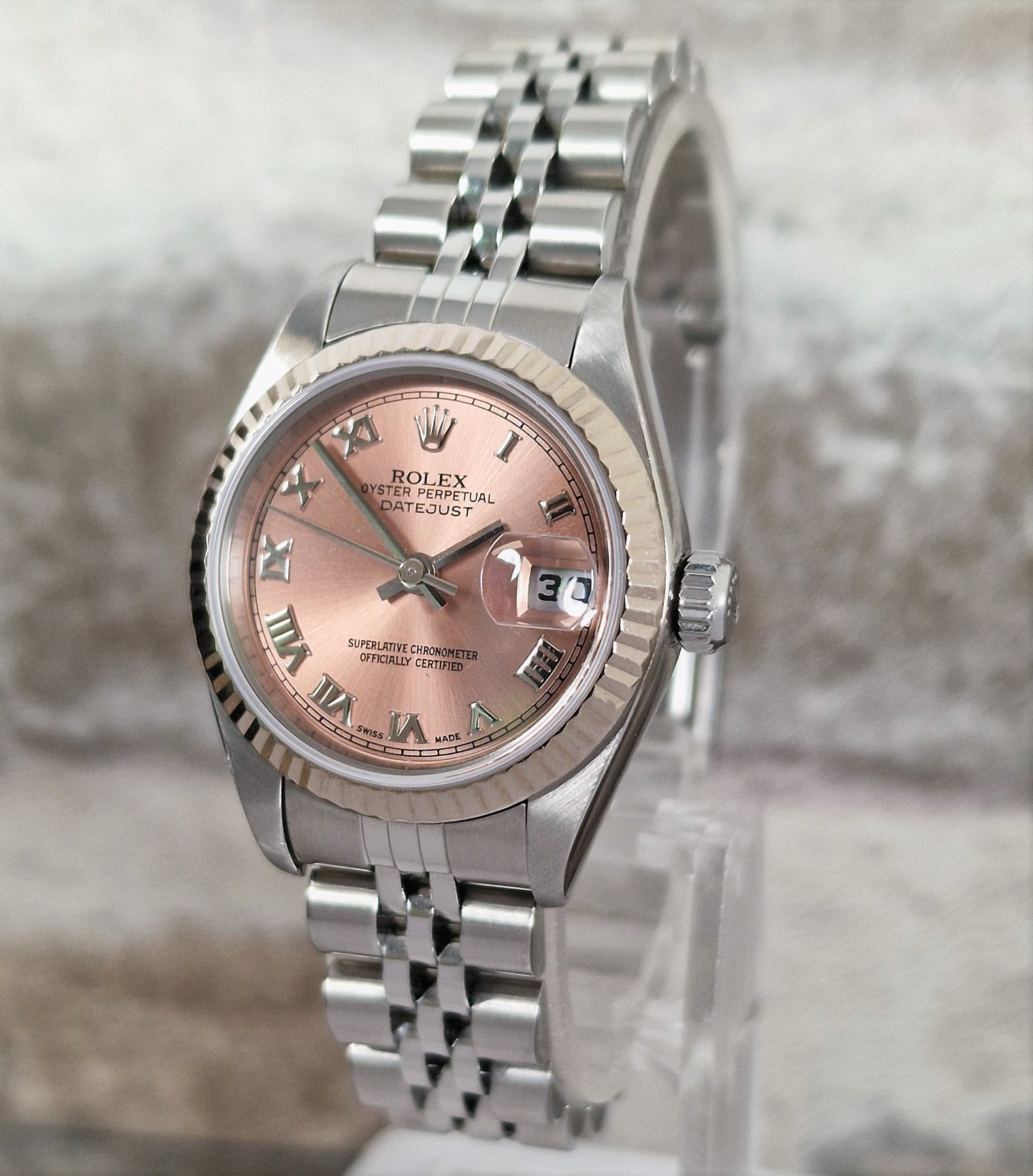 Rolex Oyster Perpetual Datejust Pink - Full set