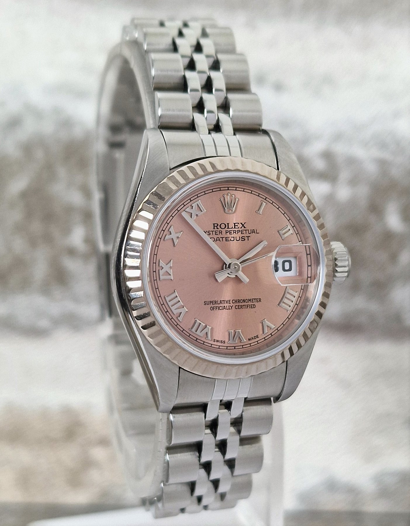 Rolex Oyster Perpetual Datejust Pink - Full set