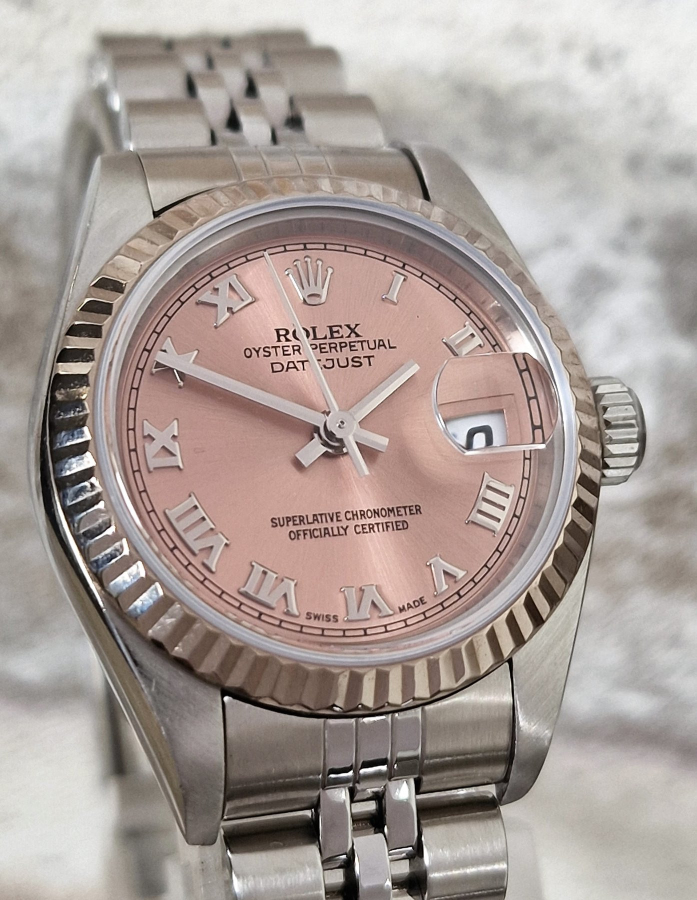 Rolex Oyster Perpetual Datejust Pink - Full set