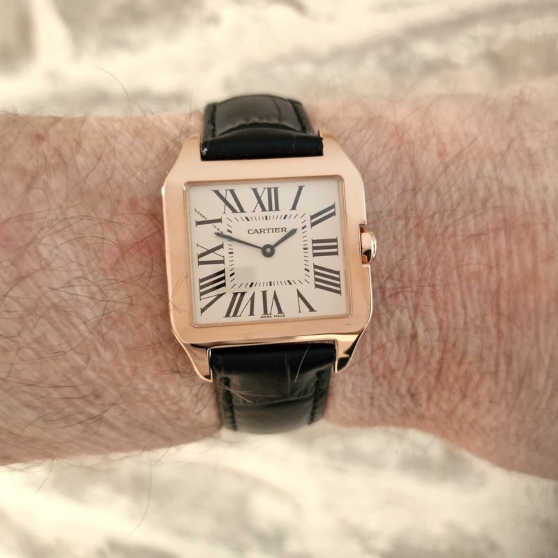 Cartier 18k Santos Dumont Cartier 18k Santos Dumont