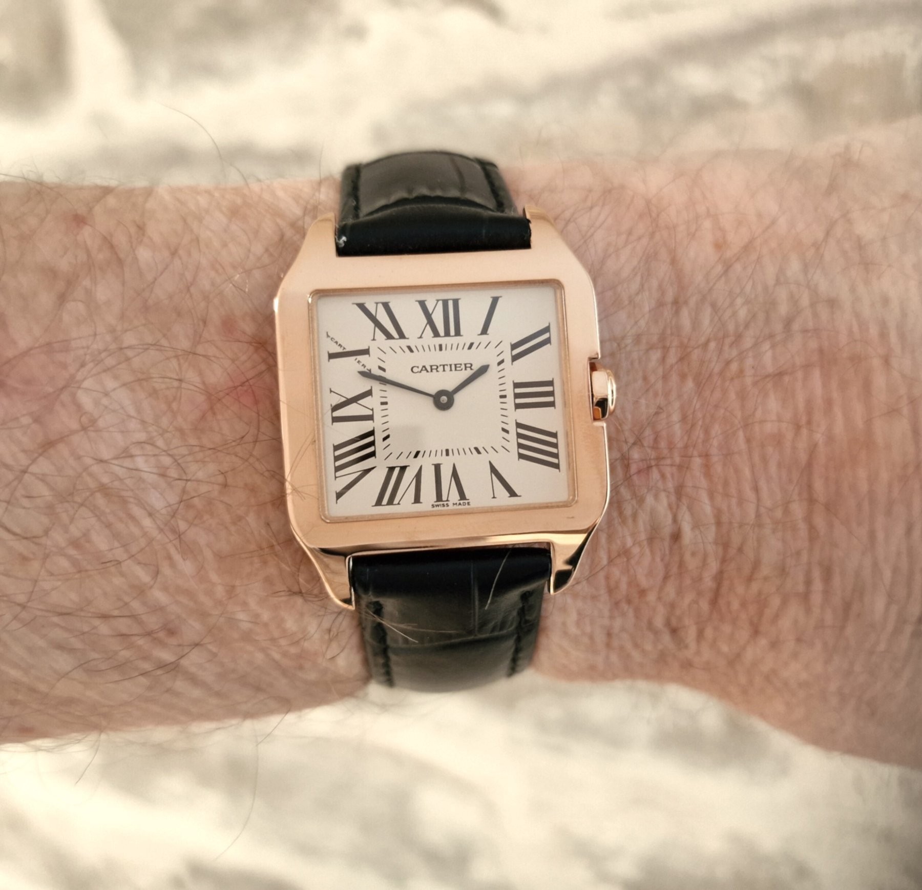 Cartier 18k Santos Dumont Cartier 18k Santos Dumont