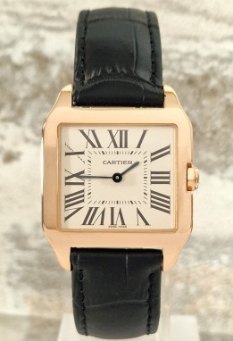 Cartier 18k Santos Dumont