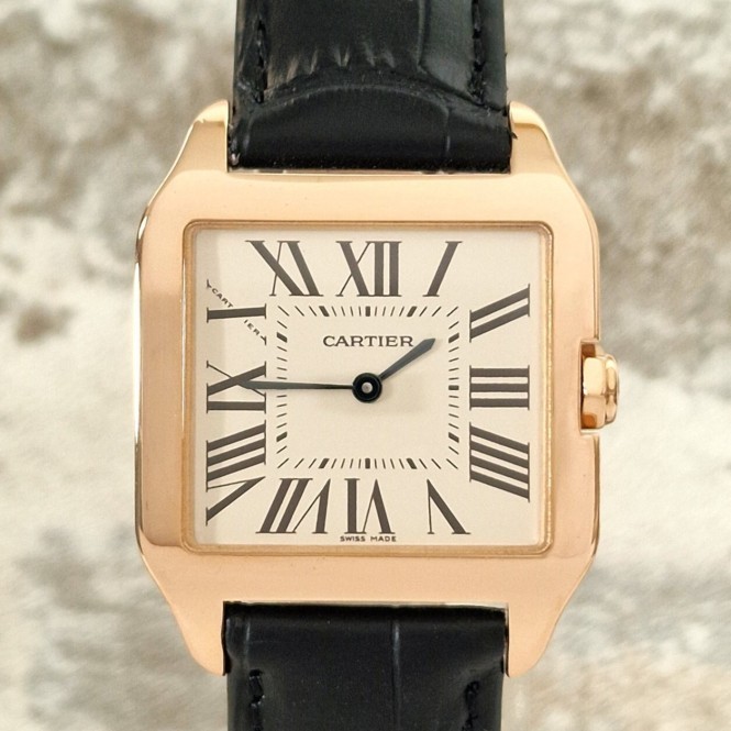 Cartier 18k Santos Dumont Cartier 18k Santos Dumont