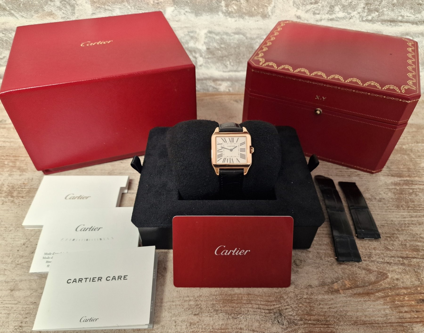 Cartier 18k Santos Dumont Cartier 18k Santos Dumont