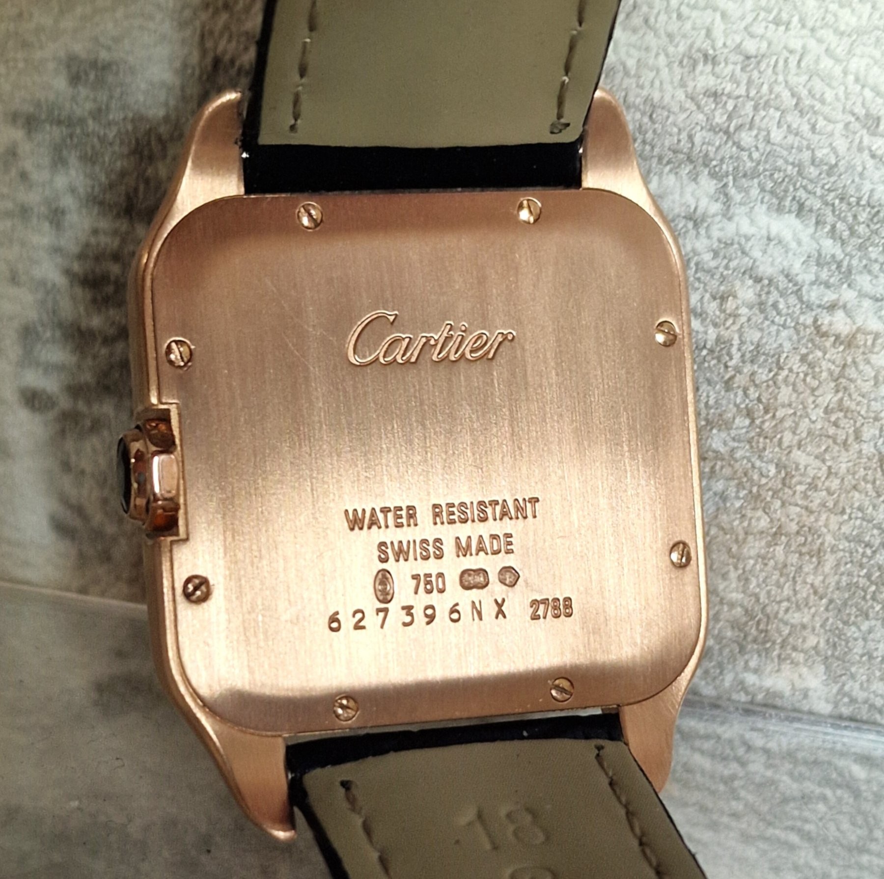 Cartier 18k Santos Dumont Cartier 18k Santos Dumont