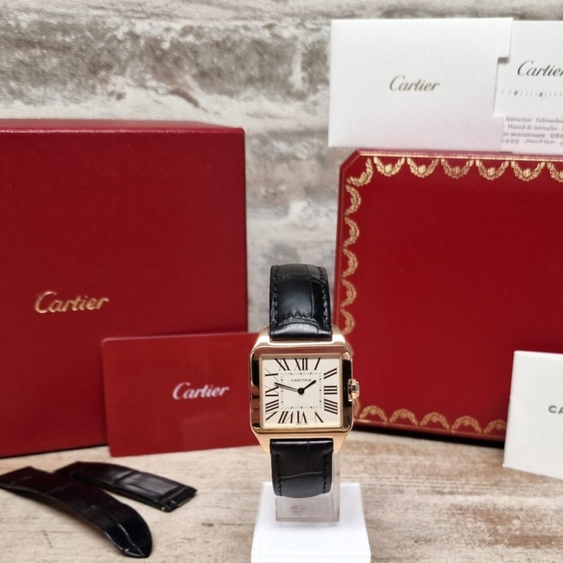 Cartier 18k Santos Dumont Cartier 18k Santos Dumont