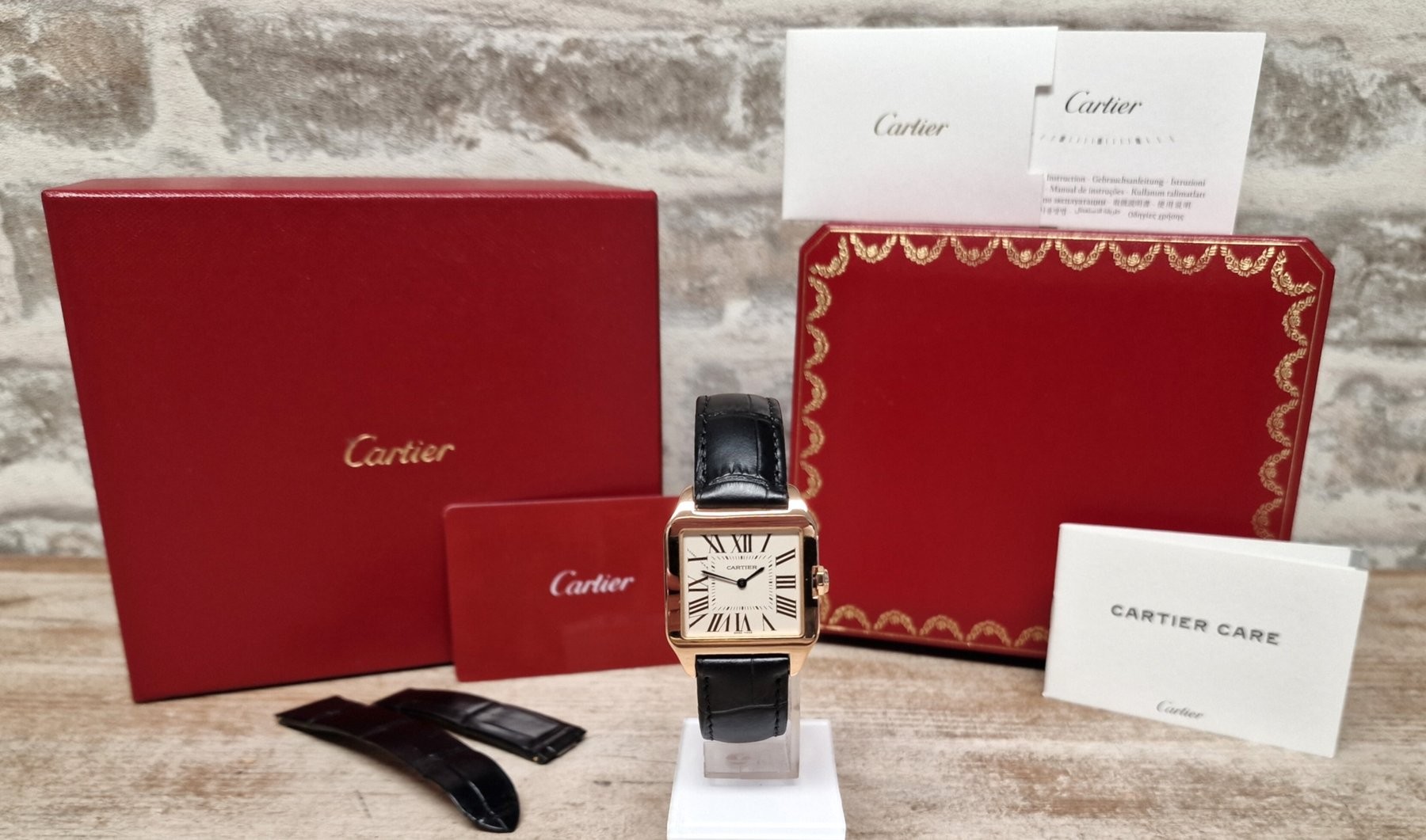 Cartier 18k Santos Dumont Cartier 18k Santos Dumont