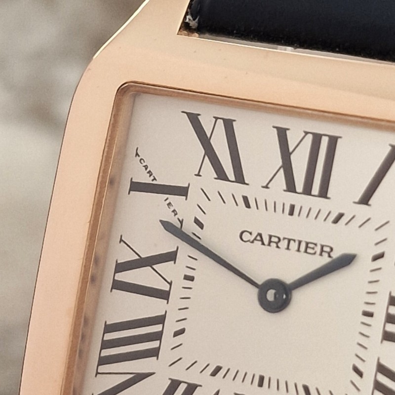 Cartier 18k Santos Dumont Cartier 18k Santos Dumont