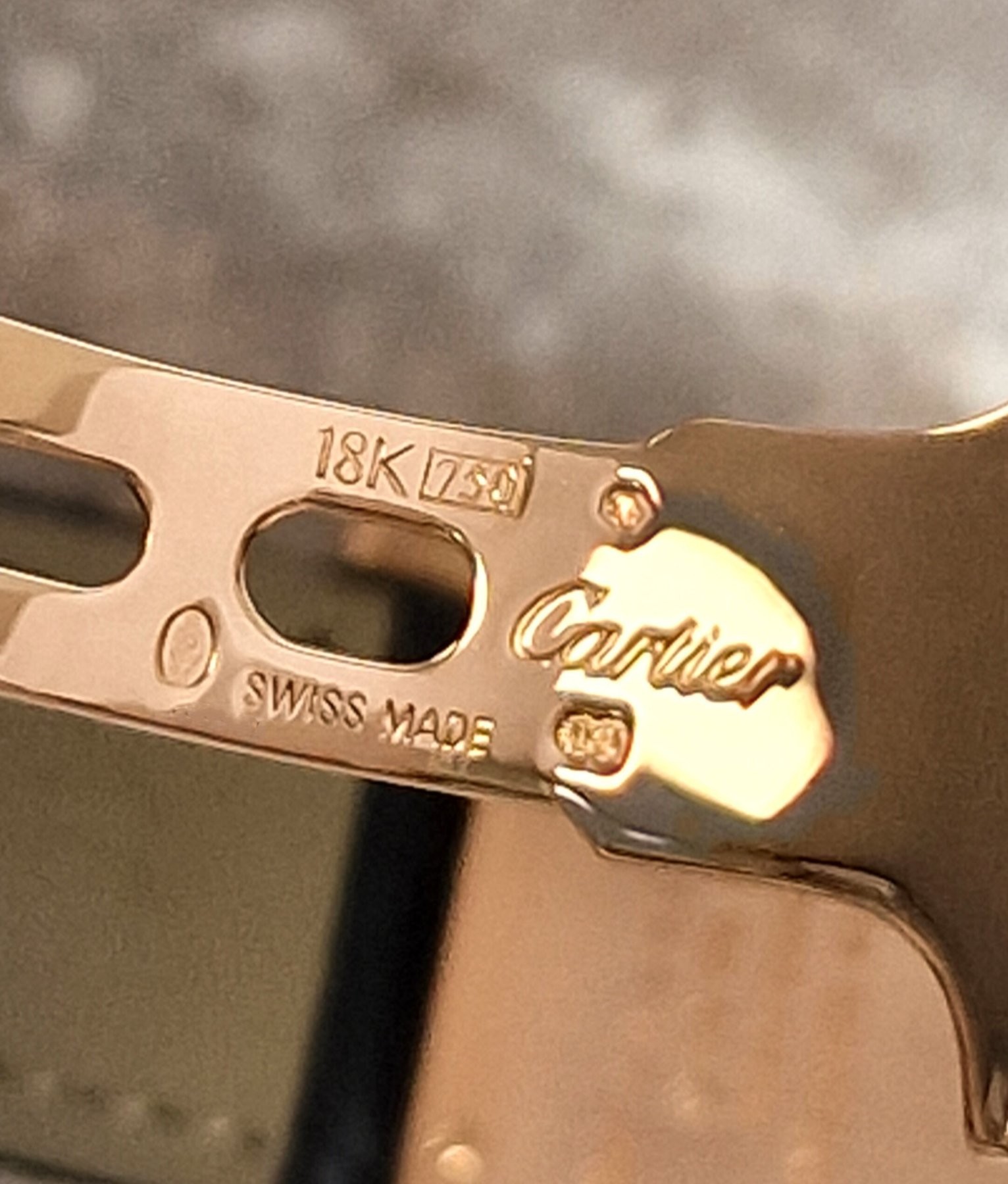 Cartier 18k Santos Dumont Cartier 18k Santos Dumont