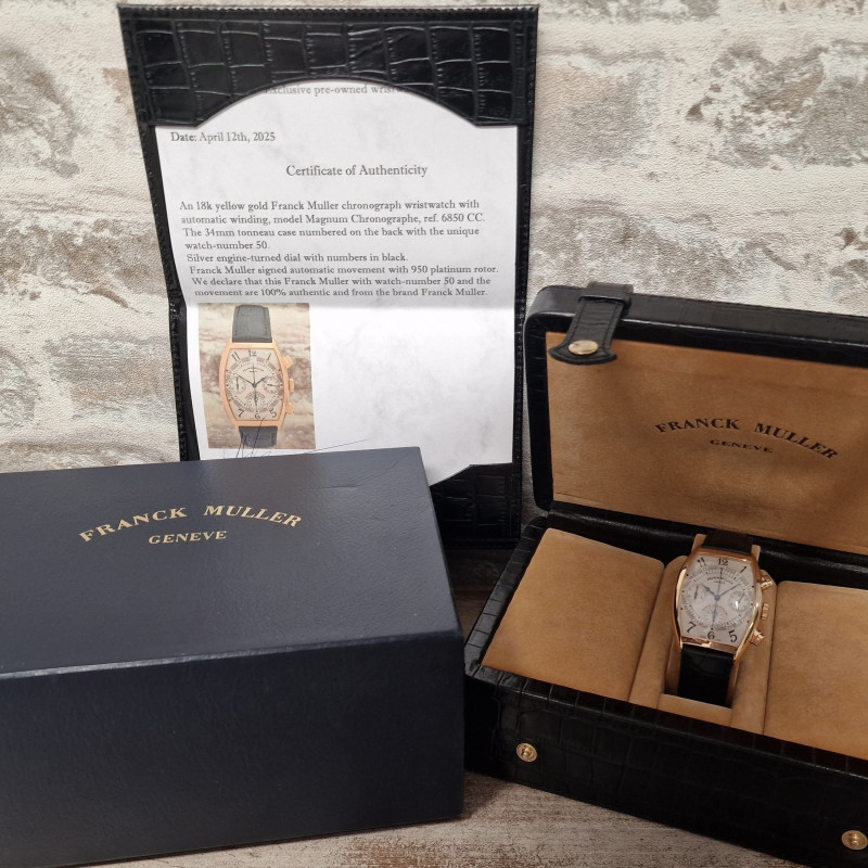 Franck Muller 18k Magnum Chronograph