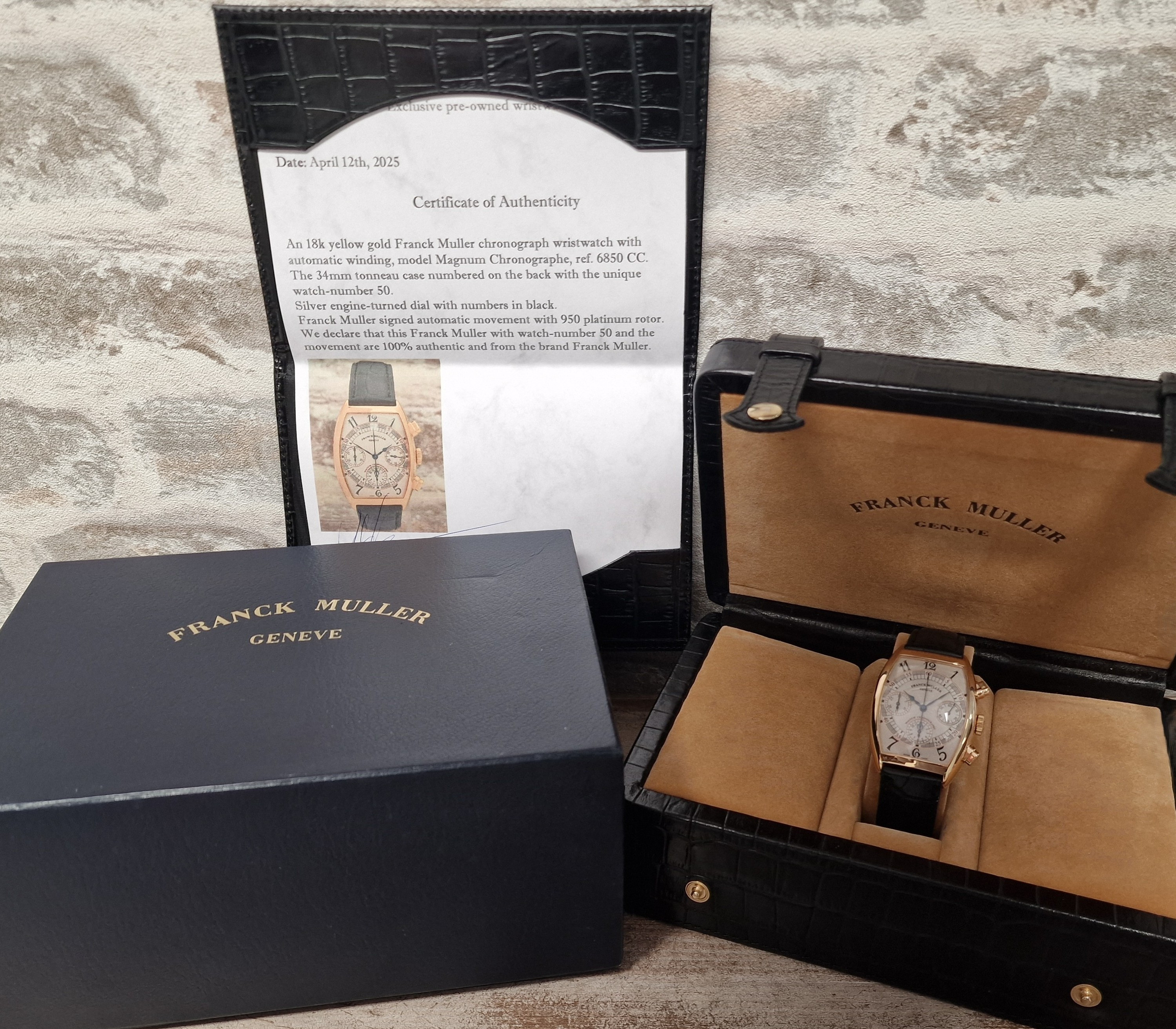 Franck Muller 18k Magnum Chronograph