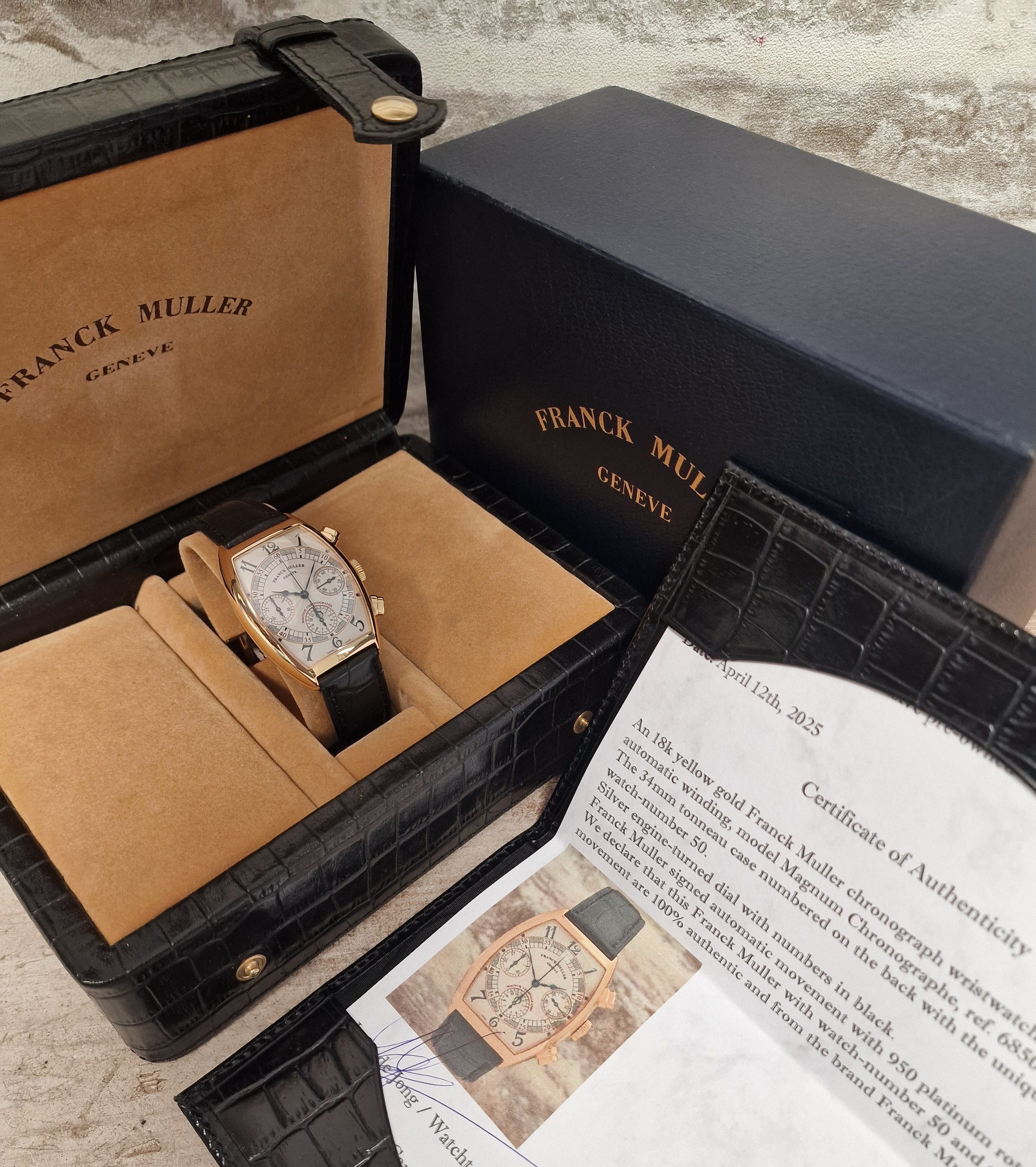Franck Muller 18k Magnum Chronograph
